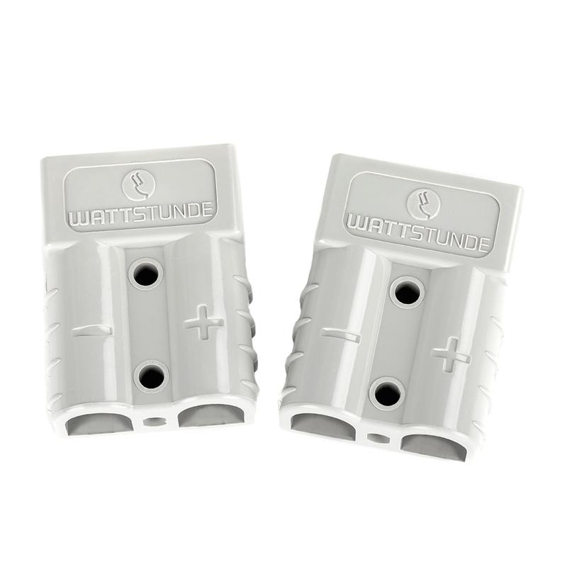 Anderson plug SB 50 gray 4-6mm² incl. contact pins