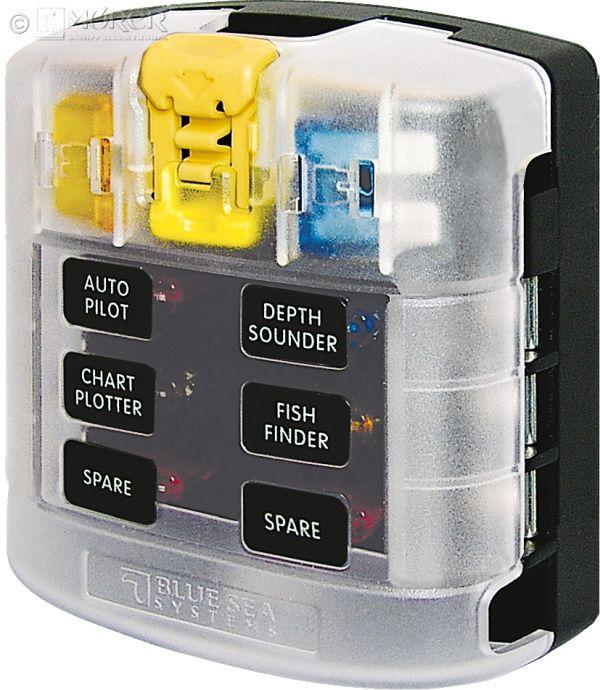 Blue Sea fuse box 6 circuits