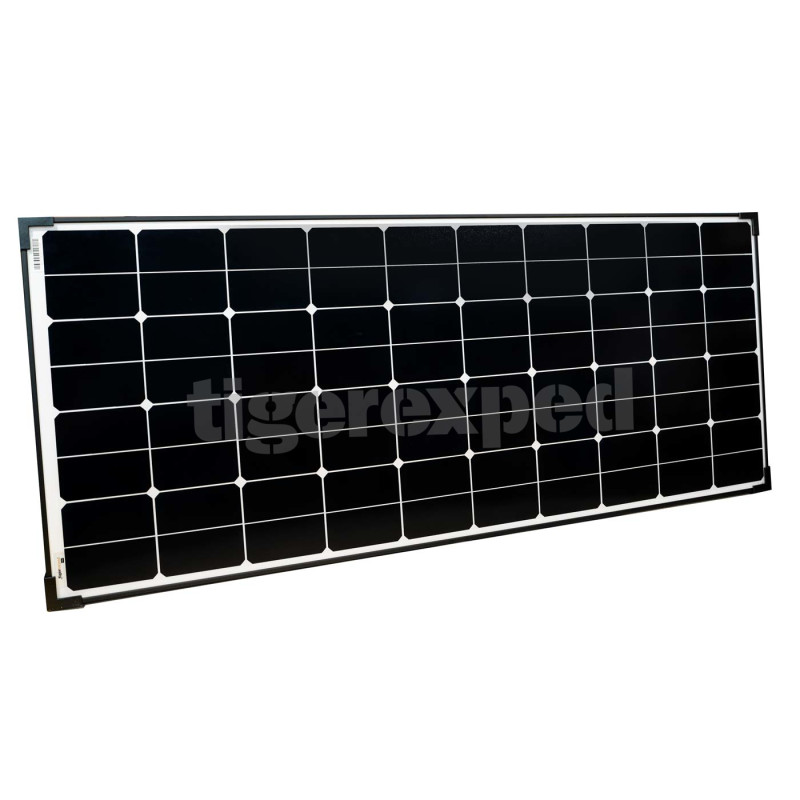 tigerexped Solarpanel 150Wp "black tiger 150", 1315x550 mm