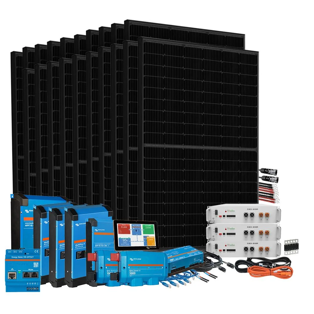 Offgridtec HomePremium S USV Solaranlage 8600Wp E-Box-48100R-C 15,4Wh 3-phasig