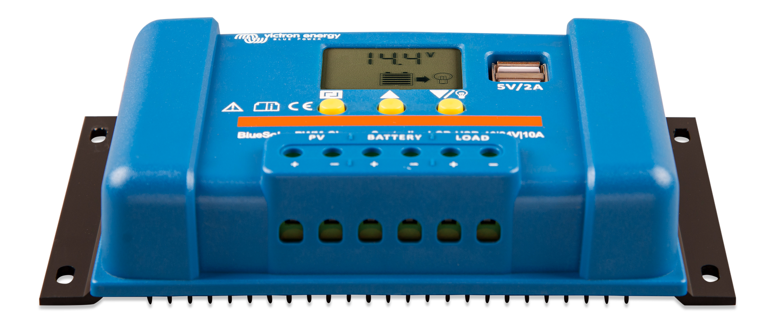 Victron BlueSolar PWM-LCD&USB 12/24V-20A Solarregler