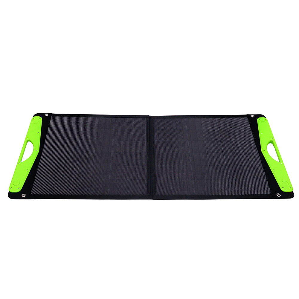 Offgridtec® 100W hardcover solar bag and 2x 2A USB connection