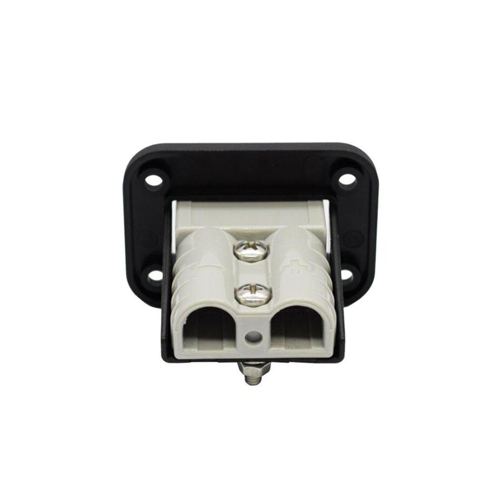 Flush mounting frame for Anderson connectors incl. dust protection cover
