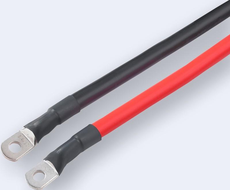 VOTRONIC Anschlusskabel für SMI-Inverter rot/schwarz 35 mm², 2 m lang
