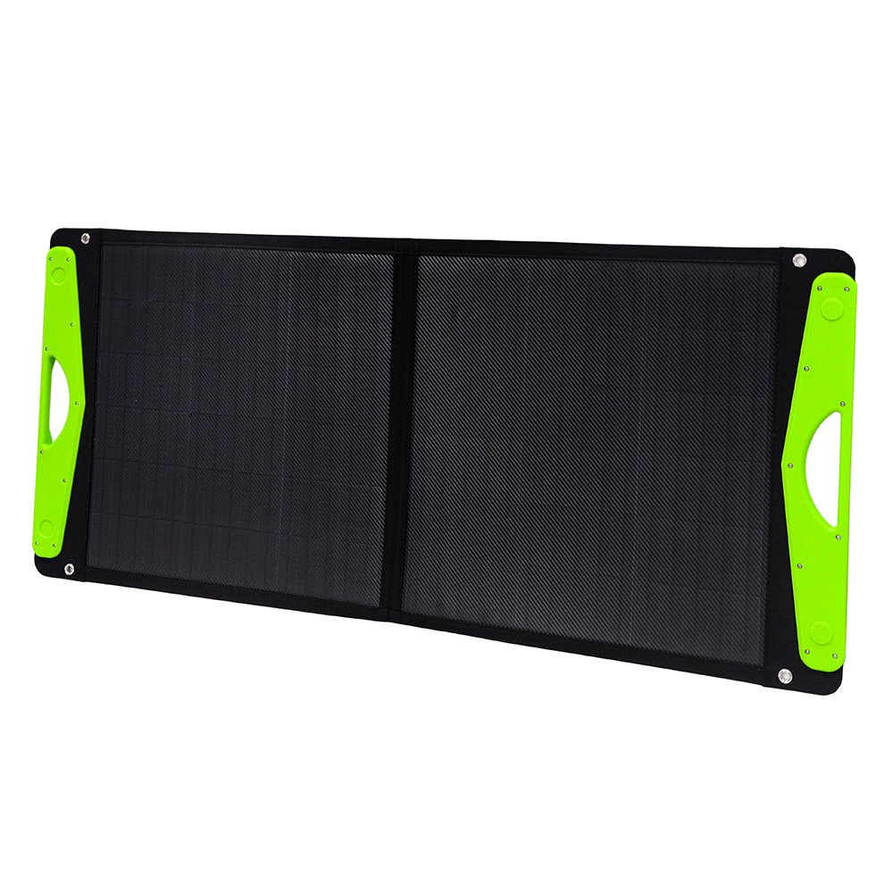Offgridtec® 100W hardcover solar bag and 2x 2A USB connection