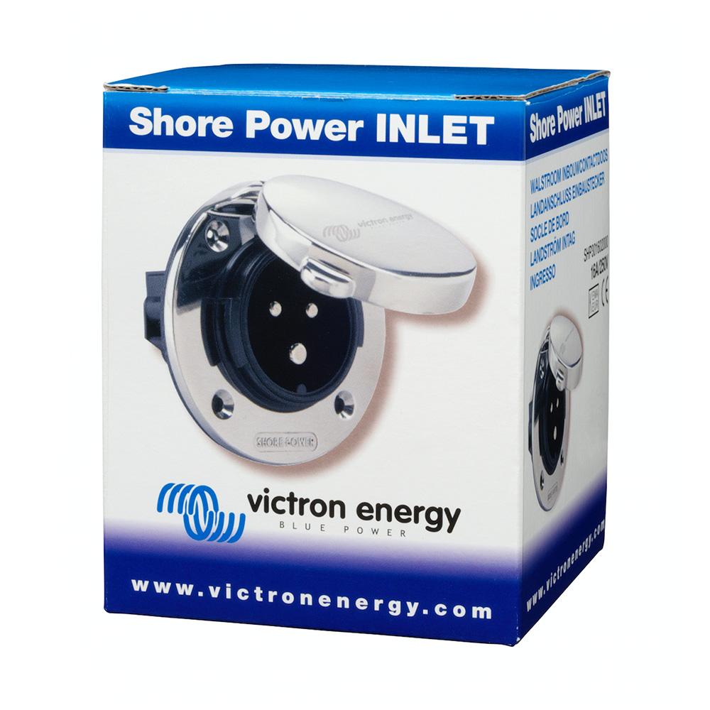Victron stainless steel built-in socket shore connection boat mobile home yacht 32A