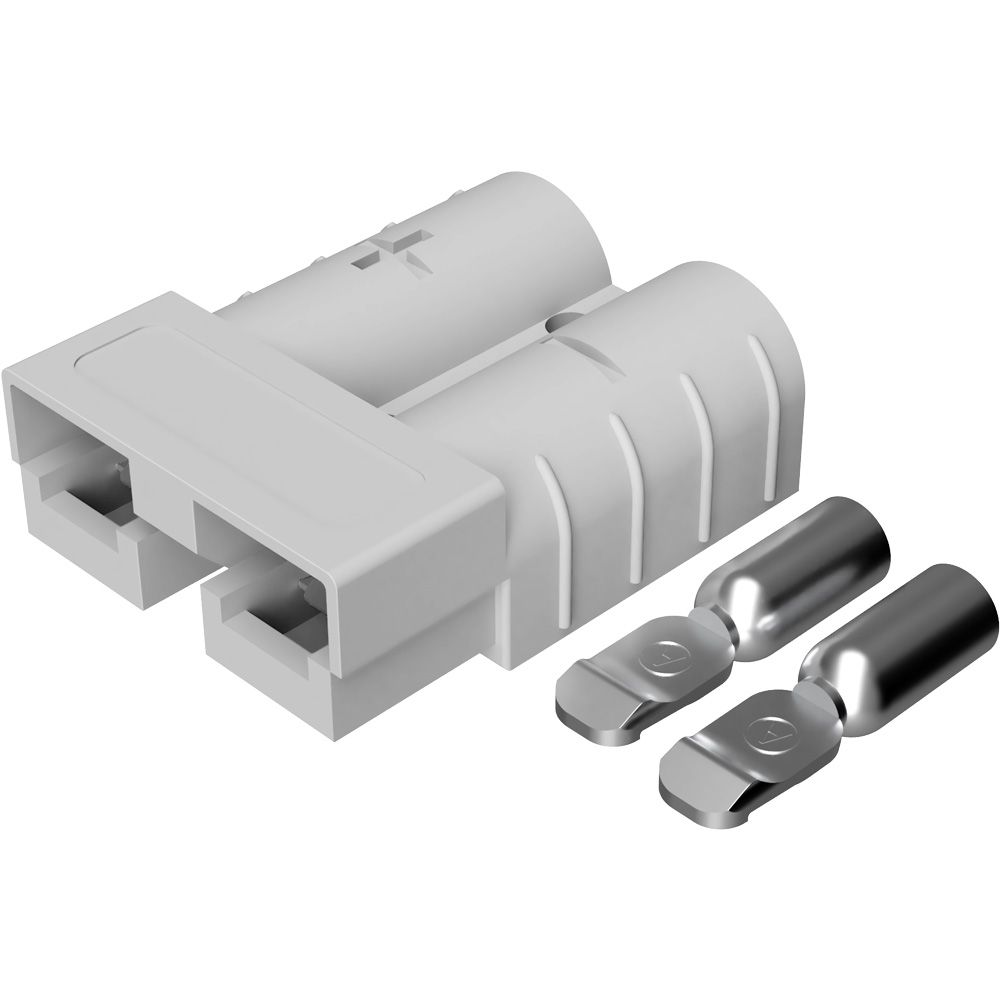 Anderson connector SB 50 gray 6-8mm² including contact pins