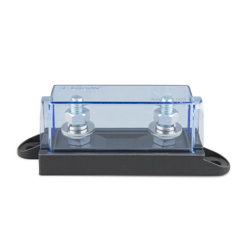 Victron high-load security holder with lid for mega-fuse / AMG fuses