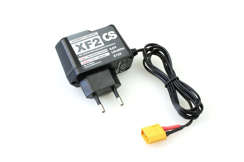 CS-Electronic XF2 automatic LIFEPO4 charger suitable for all 6V Lium batteries