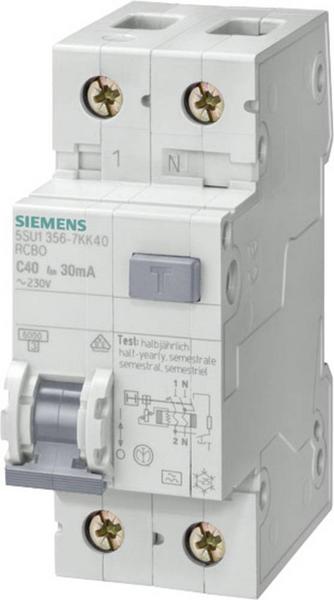 Siemens 5SU1356-6KK10 RCCB 2-pole 10A 0.03A 230V