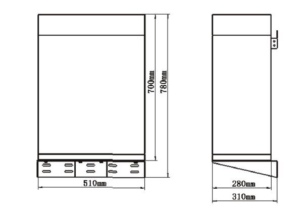 Pytes R-Box Wandhalterung für bis zu 2 x Pytes E-Box-48100R