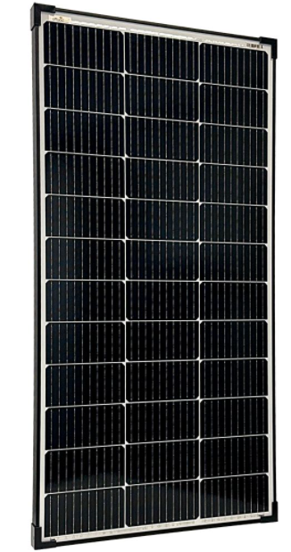 Offgridtec® MONO-130 V2 Solarpanel 20V Black Frame