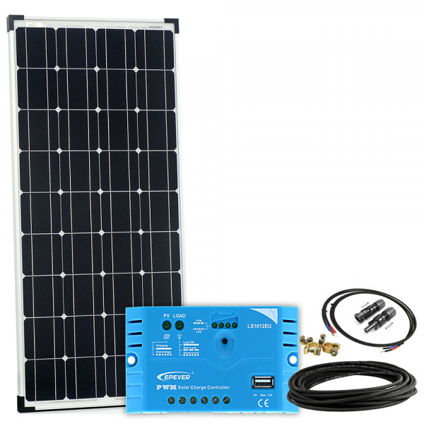 Offgridtec Solar Kit Basic Starter 100 Watt 12V