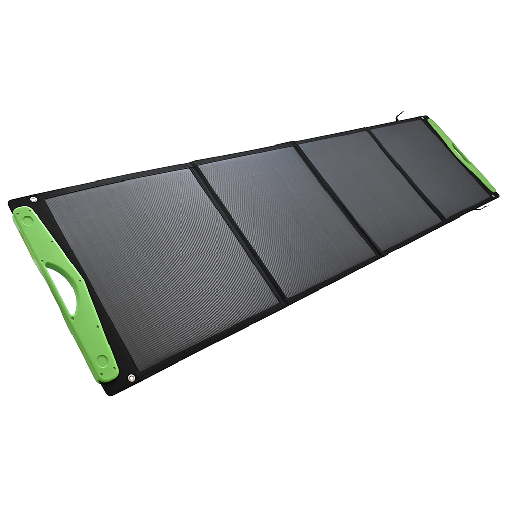 Offgridtec® 200W hardcover solar bag and 2x 2a USB connection