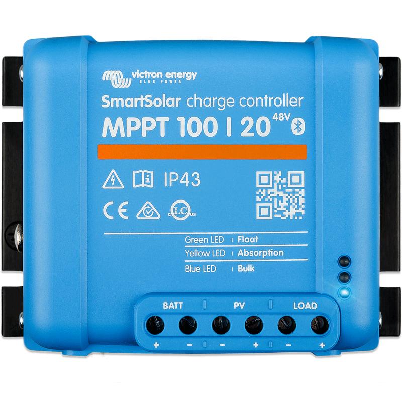 Victron SmartSolar MPPT 100/20 Bluetooth integrated (up to 48 V)