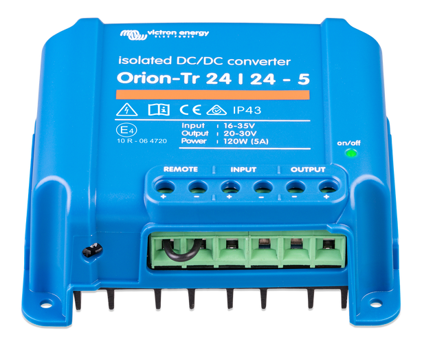 Victron Orion-Tr 24/24-5 Isolated DC-DC Converter 24V to 24V 5A 120W
