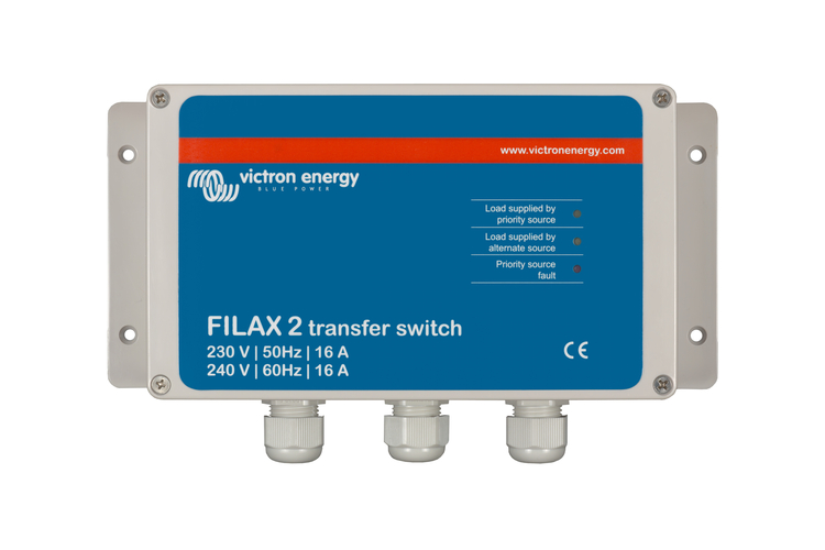 Victron Filax 2 Transfer Schalter CE 230V/50Hz-240V/60Hz