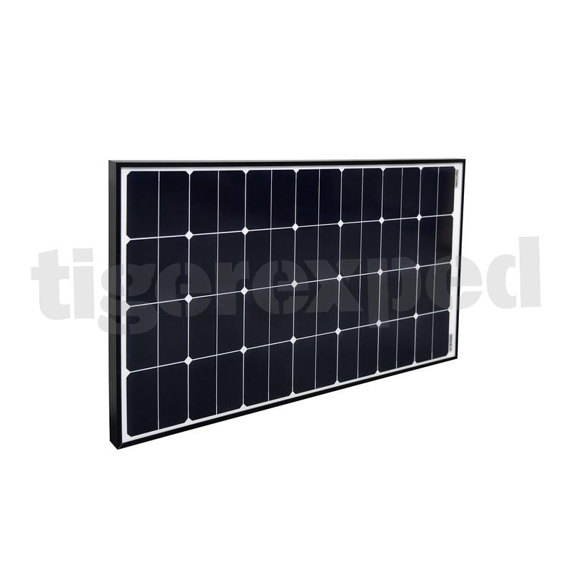 Tigerexped Solar Panel 100Wp "Black Tiger 100" (28x SunPower Cells, 955x540mm)