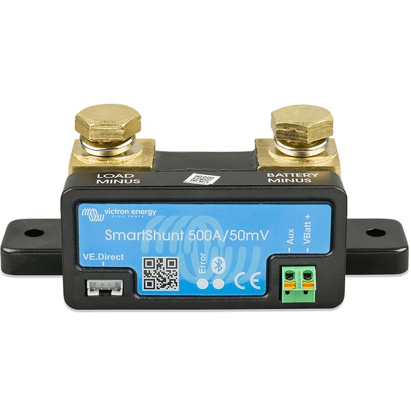 Victron SmartShunt 500A/50mV battery monitor with Bluetooth
