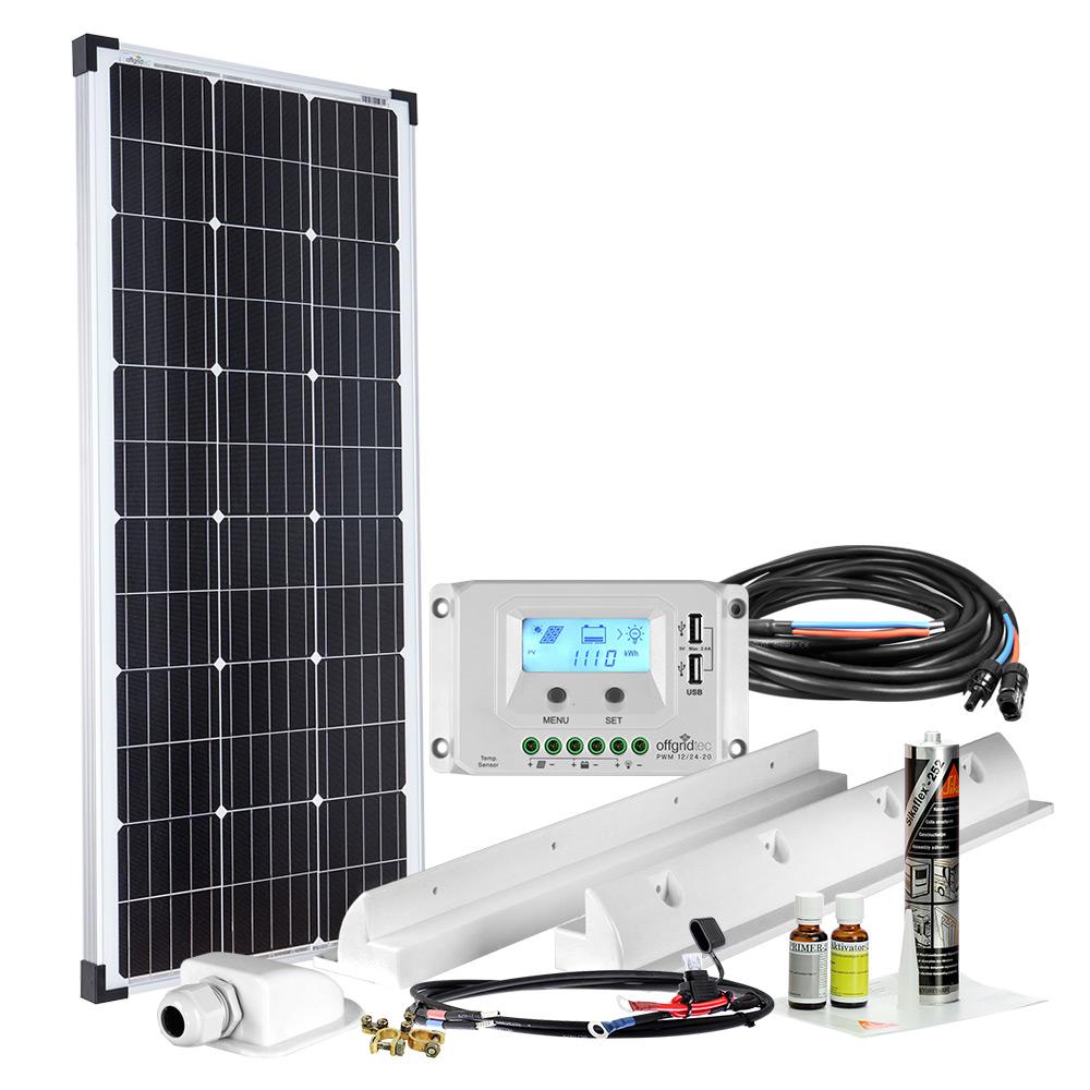 Offgridtec mPremium L-100W 12V mobile home solar system
