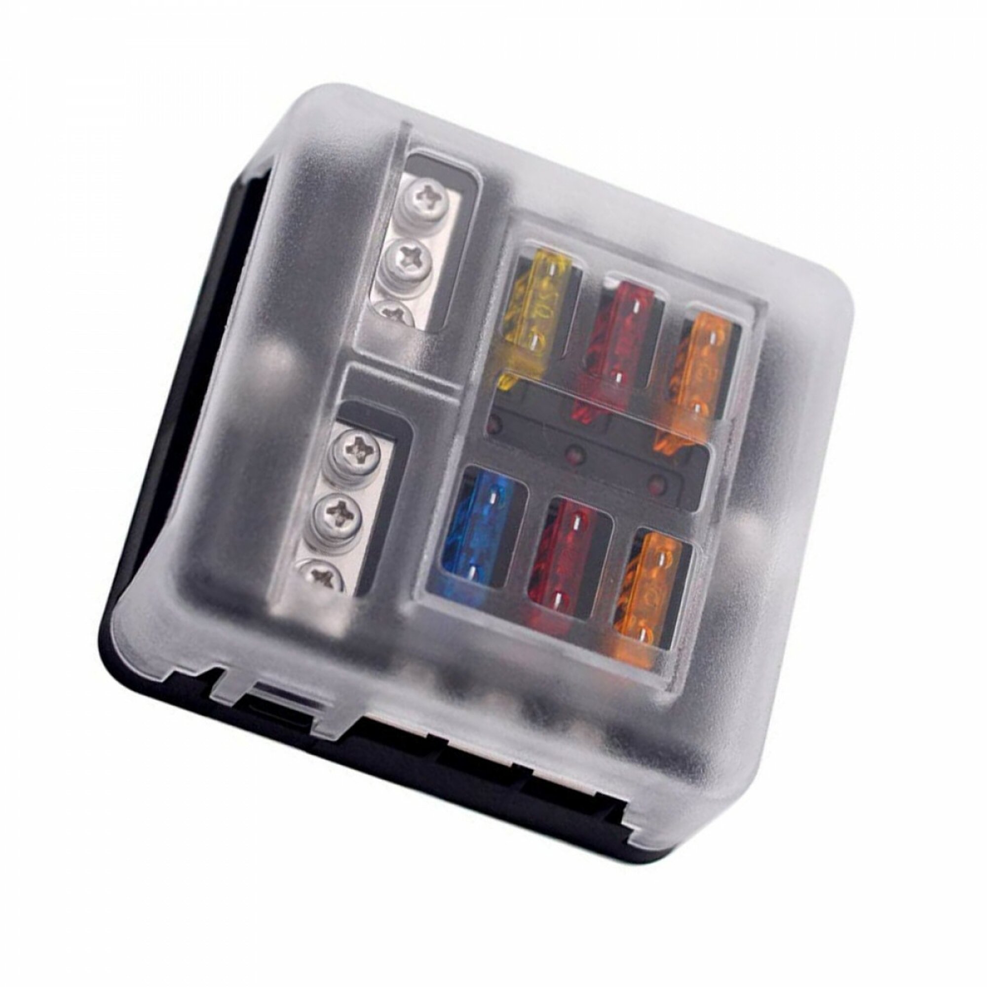 Offgridtec 6-fold security holder for vehicle flax protection with LED display
