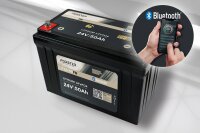 FORSTER 50Ah 25.6V Lithium Fishing Battery | BMS | Smart...