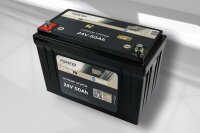 FORSTER 50Ah 25,6V Lithium Fishing Batterie | BMS | Smart Bluetooth | IP67