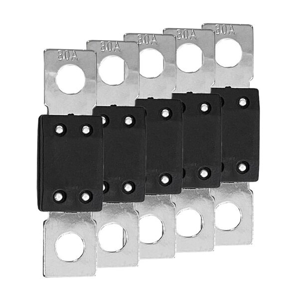 Offgridtec set of 5 MEGA fuses 70V for 48V systems 80A