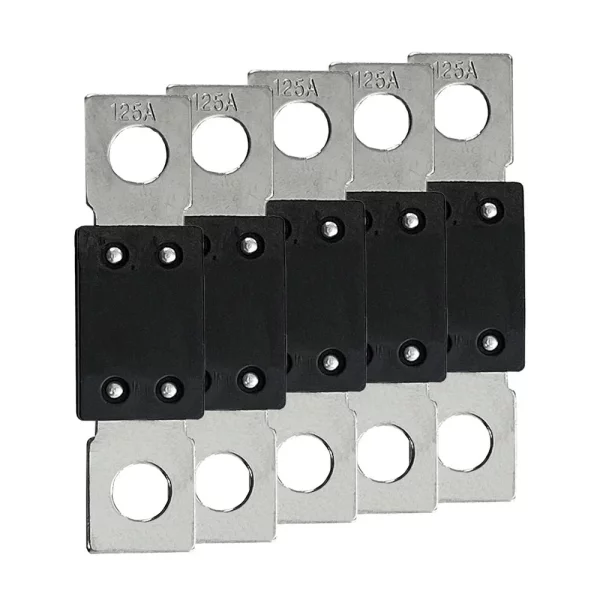 Offgridtec set of 5 MEGA fuses 70V for 48V systems 125A
