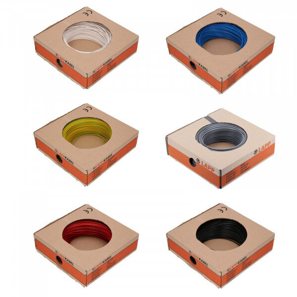 Lapp cable PVC cable H05V-K 1 x 0.75mm² 100m