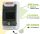 Offgridtec distribution box with 4 TE and DIN rail IP66 UV-resistant, water- and dust-protected