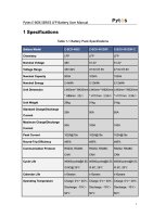 Pytes E-BOX-48100R-C LiFePo4 Storage 52V 5.12 kWh 100Ah