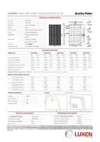 Luxen Solar 500W Bifazial Solarmodul TopCon Luxneri Series N5 Full Black