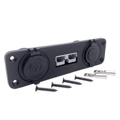 cigarette lighter mounting bracket Offgridtec Installation Frame Anderson Plug - USB Socket