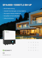 Growatt SPA 5000TL3 BH-UP 5kW Netz-Wechselrichter 3-phasig