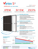 Trina Solar 470W Vertex S+ Doppelglas N-Type i-TopCon Solarmodul