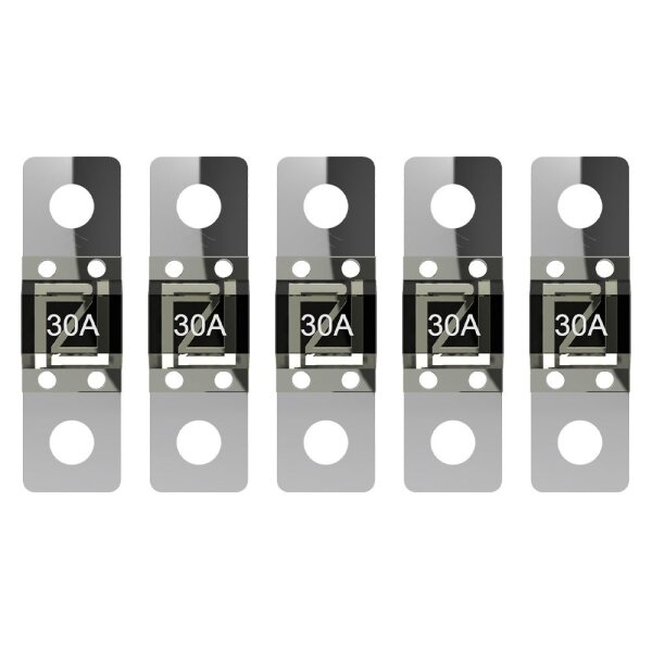 Offgridtec set of 5 MIDI fuses for 58V systems 30A