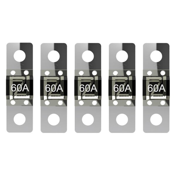 Offgridtec set of 5 MIDI fuses for 58V systems 60A