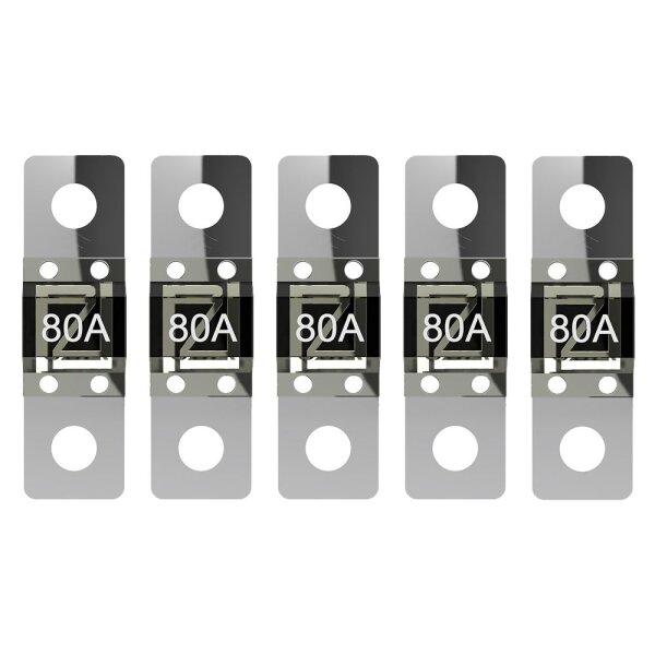 Offgridtec 5er-Set MIDI-Sicherung für 58V Systeme 80A