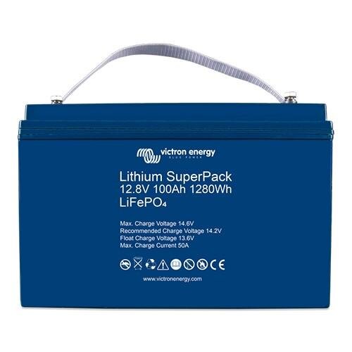 Victron Lithium LiFePo4 SuperPack 12.8V/100Ah (M8) High Current