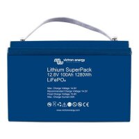 Victron Lithium LiFePo4 SuperPack 12.8V/100Ah (M8) High...