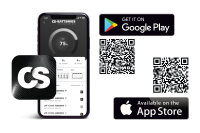 Forster CS 200Ah | 12,8V | 2560Wh | SMART POWER Lithium LiFePO4 Batterie mit Bluetooth 5.0 | integriertem 200A-400A BMS-2.1 | Heizung