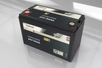 FORSTER 25.6V Lithium 50Ah LiFePO4 Premium Battery | 200A-BMS-2.0 | 500A Bluetooth Measurement Shunt | 1280Wh | IP67