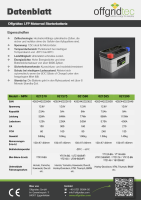 Offgridtec LFP Starterbatterie 5Ah 12,8V für Motorrad