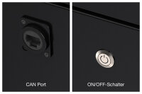 CS 520Ah | 12.8V | 5888Wh | SMART POWER Lithium LiFePO4 battery with Bluetooth 5.0 | integrated 200A-400A BMS-2.1 | heater I CAN Port