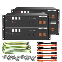 4x Pylontech US3000C LiFePO4 48V + Brackets +...
