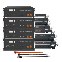 4x Pylontech US5000 LiFePO4 48V + Brackets +...