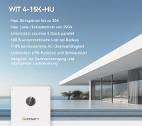 Growatt WIT 5K-HU Hybrid-Wechselrichter 5kW 3-phasig