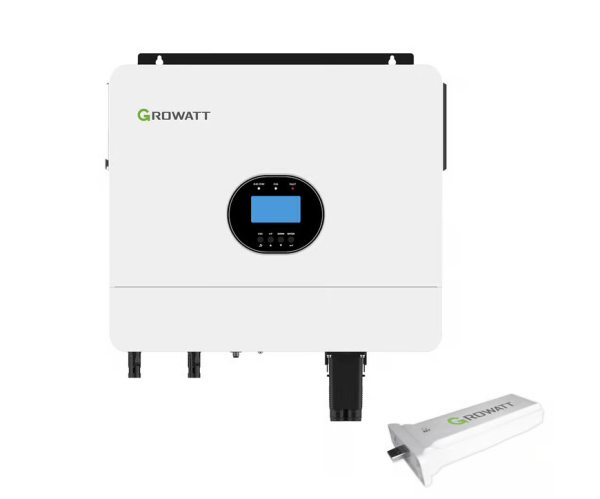 Growatt SPF6000 ES Plus Off-Grid Speicher-Wechselrichter 6000W inkl. Shine WiFi-F Stick