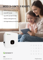 Growatt MOD 8KTL3-XH BP 8kW Hybrid-Wechselrichter 3-phasig